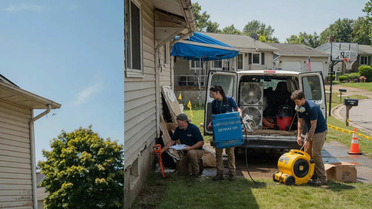 Ceiling Leak Cleanup in Rock Hall, MD near me